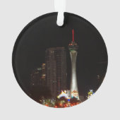 Stratosphere Tower Las Vegas kerstversiering Ornament (achterkant)