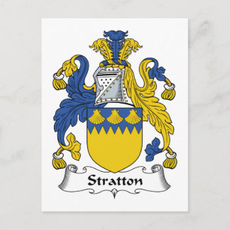 Stratton Family Crest Briefkaart