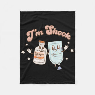 Stratton Vermont Graphic Distressed Snowbo Fleece Deken