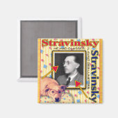 STRAVINSKY MAGNEET (Voorkant / Achterkant)