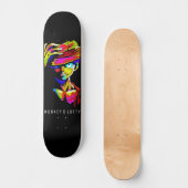 Straw Pet Legend – Luffy Design Skateboard (Voorkant)