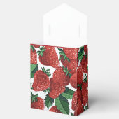 Strawberries and Cream Summer Pattern Bedankdoosjes (Geopend)