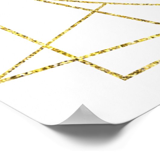 Strawberries and Daisies Baby Shower Welcome Poster (Hoek)