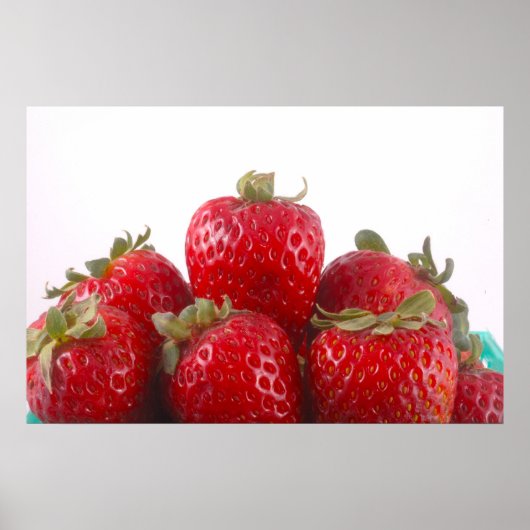 Strawberries Foto Poster (Voorkant)