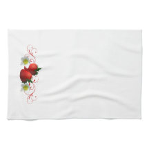 Strawberries Kitchen Towel