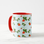Strawberries Mok (Voorkant links)