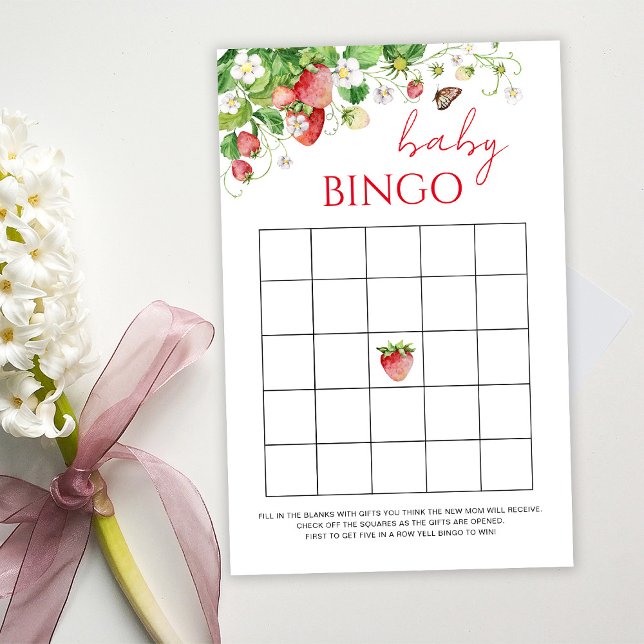 Strawberry Baby Bingo spel (Creator heeft geüpload)