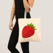 Strawberry Bag Tote Bag (Voorkant (product))