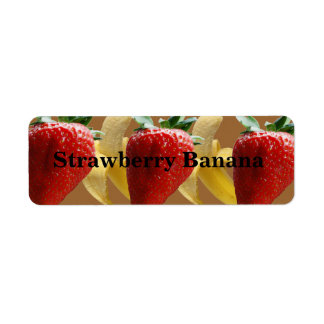  Strawberry Banana Labels