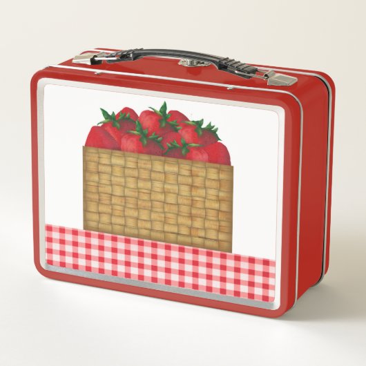 Strawberry Basket Lunch Box (Achterkant)