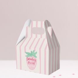 Strawberry Berry First Favor Box Bedankdoosjes