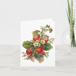 Strawberry Blooms kaart
