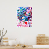 Strawberry boerderij Port Macquarie Australië Poster (Keuken)