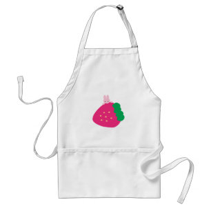 Strawberry Bunny Standaard Schort