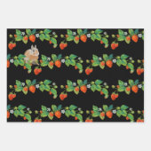Strawberry Bunny Wrapping Paper (Voorkant 3)