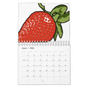 Strawberry Calendar Kalender (Mar 2026)
