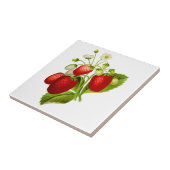 Strawberry Ceramic Tile Tegeltje (Zijkant)