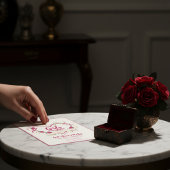 Strawberry Champagne Galentines Day Invitation