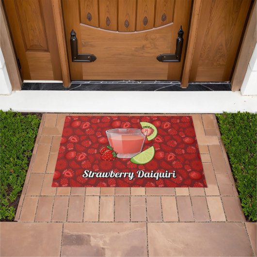 Strawberry Daiquiri Doormat Deurmat (Buiten)