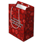 Strawberry Daiquiri Gift Bag Medium Cadeauzakje (Achterkant Gekanteld)