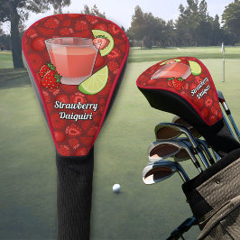 Strawberry Daiquiri Golf Head Hoesje Golfheadcover