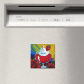 Strawberry Daiquiri Magnet Magneet (Insitu (Vaatwasser))