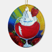 Strawberry Daiquiri Ornament (Links)