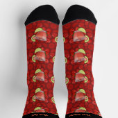 Strawberry Daiquiri Pattern Socks Sokken (Top)