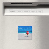 Strawberry Daiquiri Tropical Punch Caribbean Beach Magneet (Insitu (Vaatwasser))