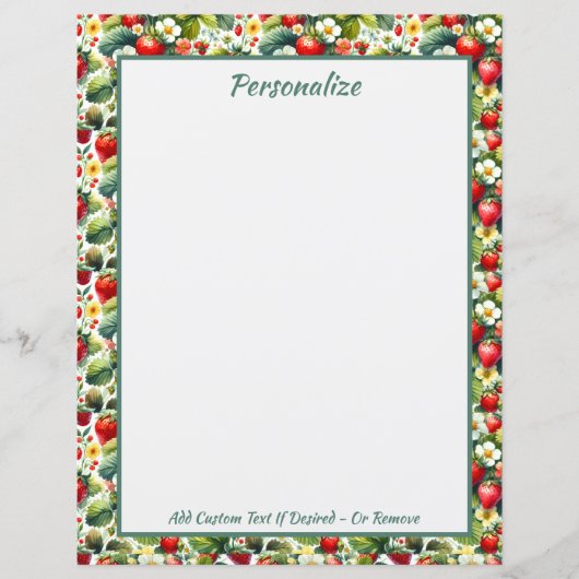 Strawberry Daisy Bloementuin (Voorkant)