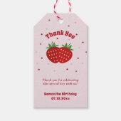 Strawberry Dank je Cadeaulabel (Voorkant)