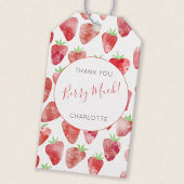 Strawberry Dank je Cadeaulabel