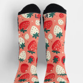 Strawberry Delight Pattern Sokken (Top)