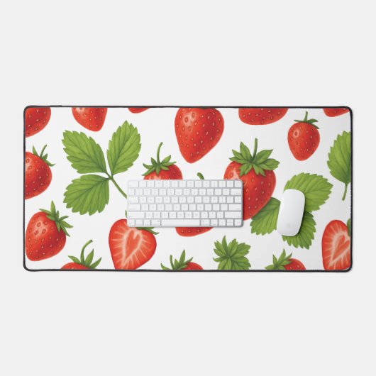 Strawberry Desk Mats Bureaumat (Keyboard & Muis)