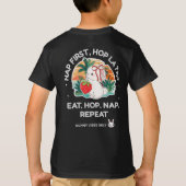 Strawberry Dream Bunny T-shirt (Achterkant)