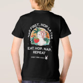 Strawberry Dream Bunny Tri-Blend Shirt (Achterkant)