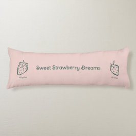 Strawberry dream, Sweet love, Sweet pink fruit Lichaamskussen