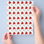 Strawberry en Flowers Flyer-Sjabloon Flyer (Hand)