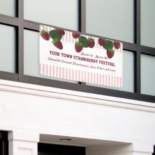 Strawberry Festival Banner