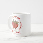 Strawberry Festival Koffiemok (Voorkant links)