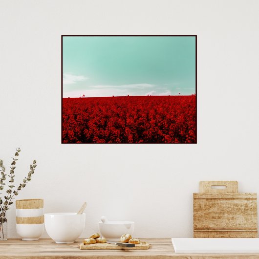 STRAWBERRY FIELDS FOREVER POSTER (Keuken)
