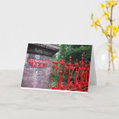 Strawberry Fields Liverpool Kaart (Gele Bloem)