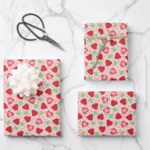 Strawberry Fizz wrapvellen papier