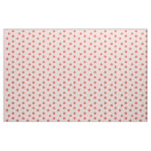 Strawberry Flowers Pink Pattern Stof (Yard (91,4 cm))