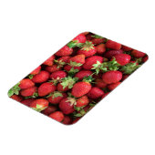 Strawberry foto magnet magneet (Linkerzijde)