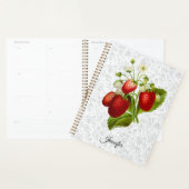 Strawberry gepersonaliseerde spiraal planner Notit (Display)