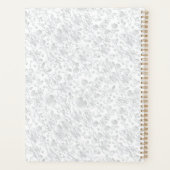 Strawberry gepersonaliseerde spiraal planner Notit (Achterkant)