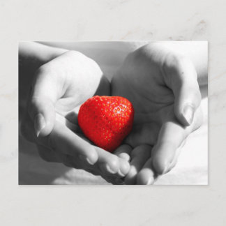 Strawberry gift briefkaart