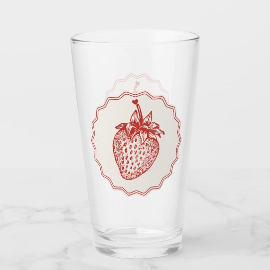 Strawberry Glas (Voorkant)