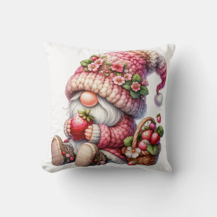 Strawberry Gnome Sierkussen
